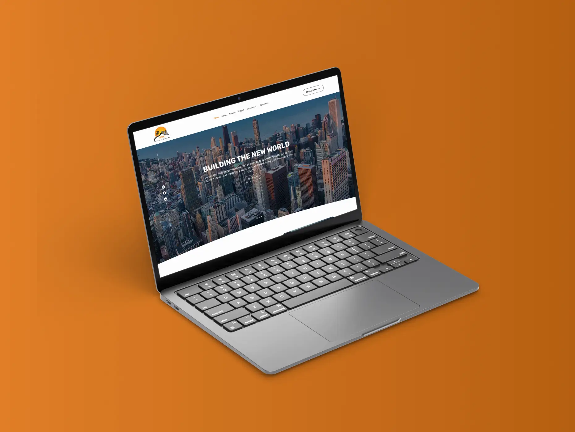 Al Meham, Corporate Website for Leading Building Contracting Firm
