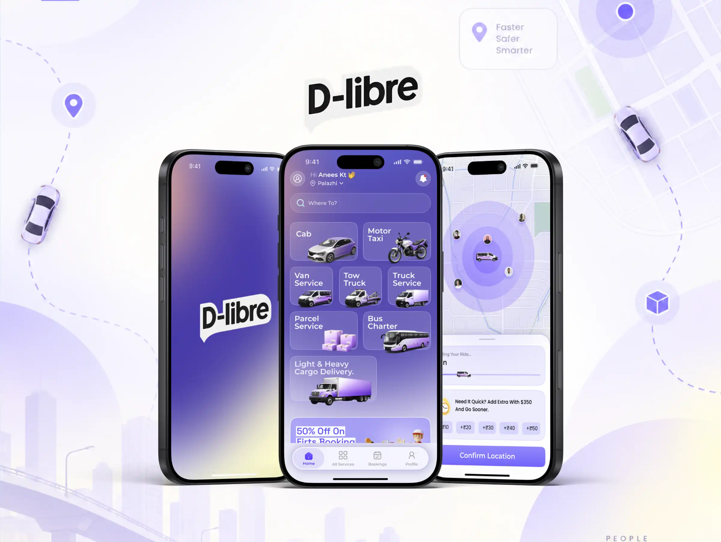 D-libre – Multi-Service Mobility & Logistics Platform